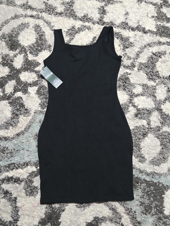 wild fable Dresses & Skirts - wild fable Black Ribbed Tank Mini Dress